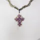 Small Cross - Trevina-Khaki Braid - 1